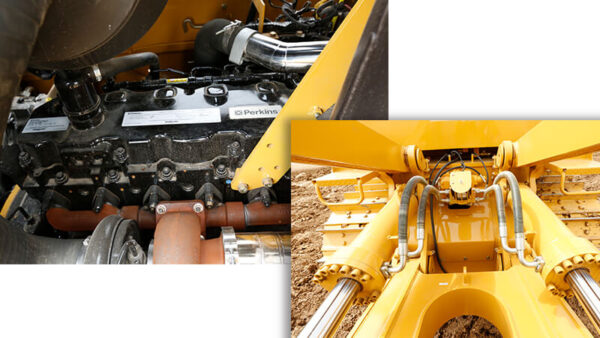бульдозер SEM 832F с гидростатической трансмиссией производства Caterpillar