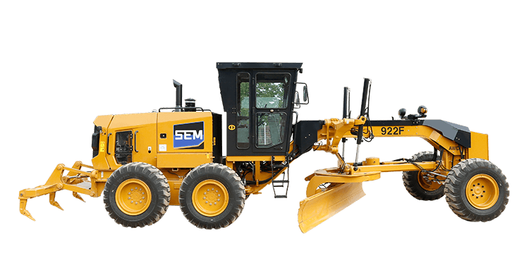 Автогрейдер SEM 922F AWD на полном приводе